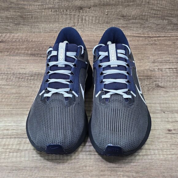 Nike Air Zoom Pegasus 40 Cowboys Men\'s Size 11 Gray Navy Blue Shoes (DZ5975-001) main image 8